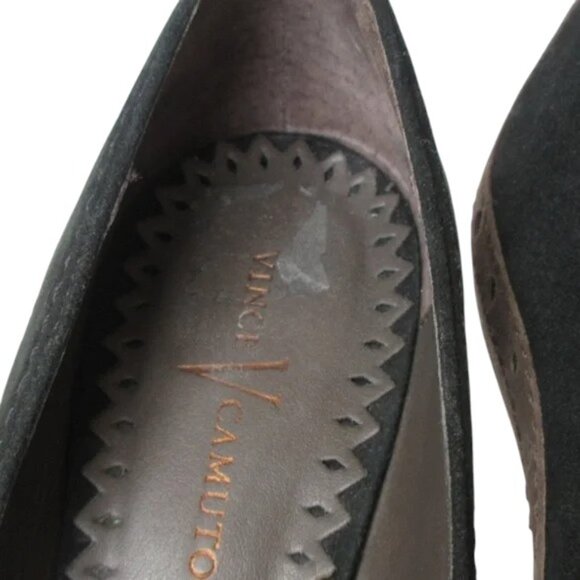 Vince Camuto Raissa Suede Platform Heels - Size 9 - Picture 4 of 6